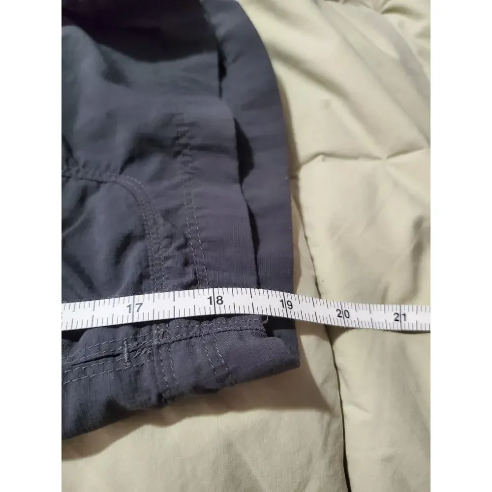 The North Face Shorts Mens M Horizon Peak Cargo Elastic Waist Ripstop Nylon 31w